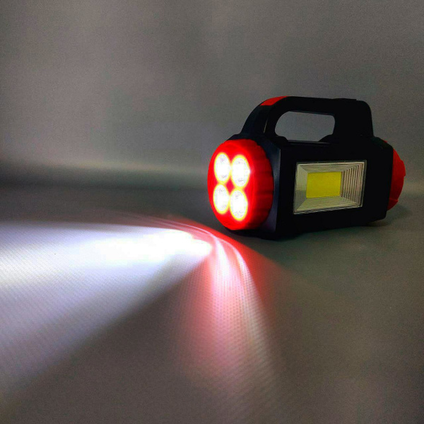 Многофункциональный кемпинговый ручной фонарь Multifuncional Reflector (USB, солнечная батарея, 3 режима работы, функция powerbank)